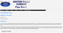 Desktop Screenshot of gordonpipeband.com